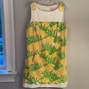 Vintage Lilly Pulitzer Goin Bananas Print Dress
